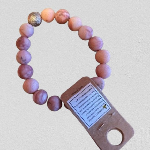 Pink Chunky Bead Bracelet - Picture 2 of 4